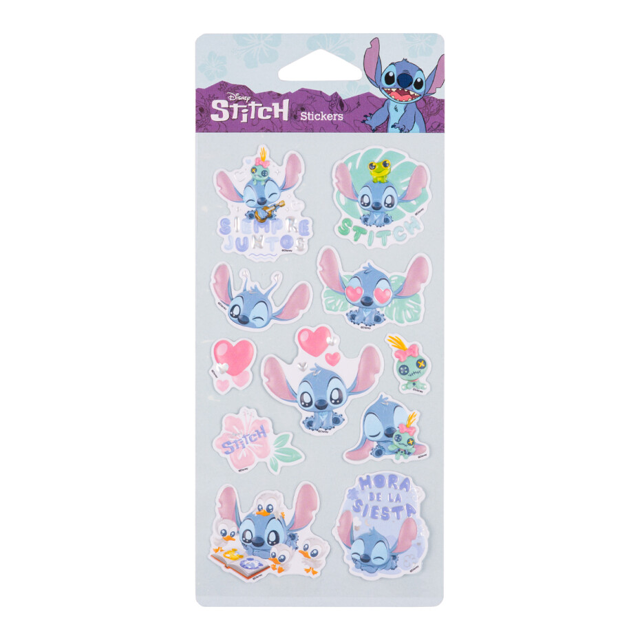 Colorino Pop-Up samolepky Stitch Pastel 1, mix motivů a velikostí - main (0)