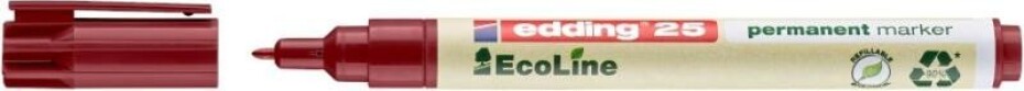 Edding Popisovač permanentní 25 EcoLine - červený - main (0)