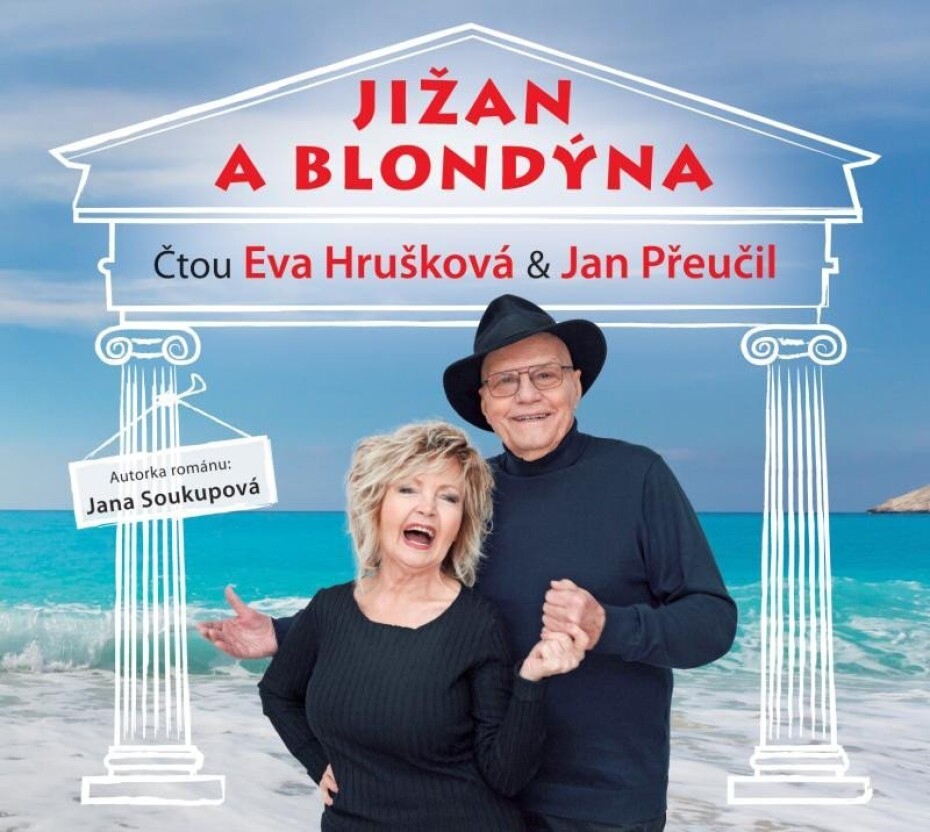 Jižan a blondýna - CDmp3 (Čtou Eva Hrušková a Jan Přeučil) - Jana Soukupová - main (0)