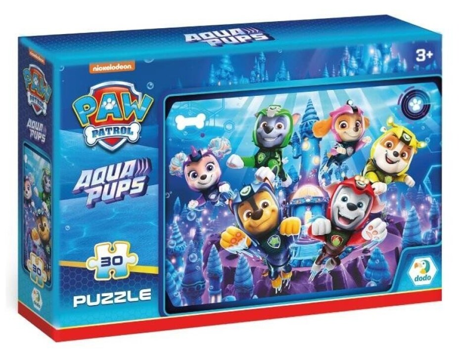 Puzzle Tlapková patrola: Aqua Pups 30 dílků - main (0)