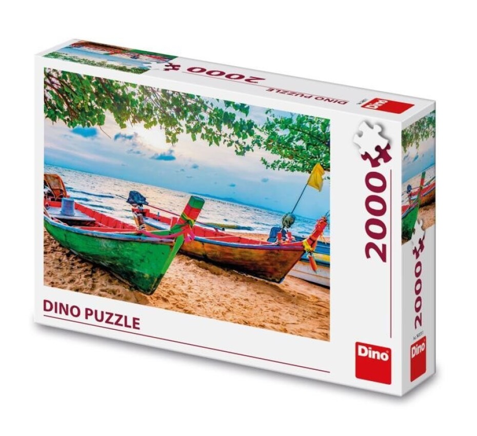 Puzzle Rybářské loďky 2000 dílků - main (0)