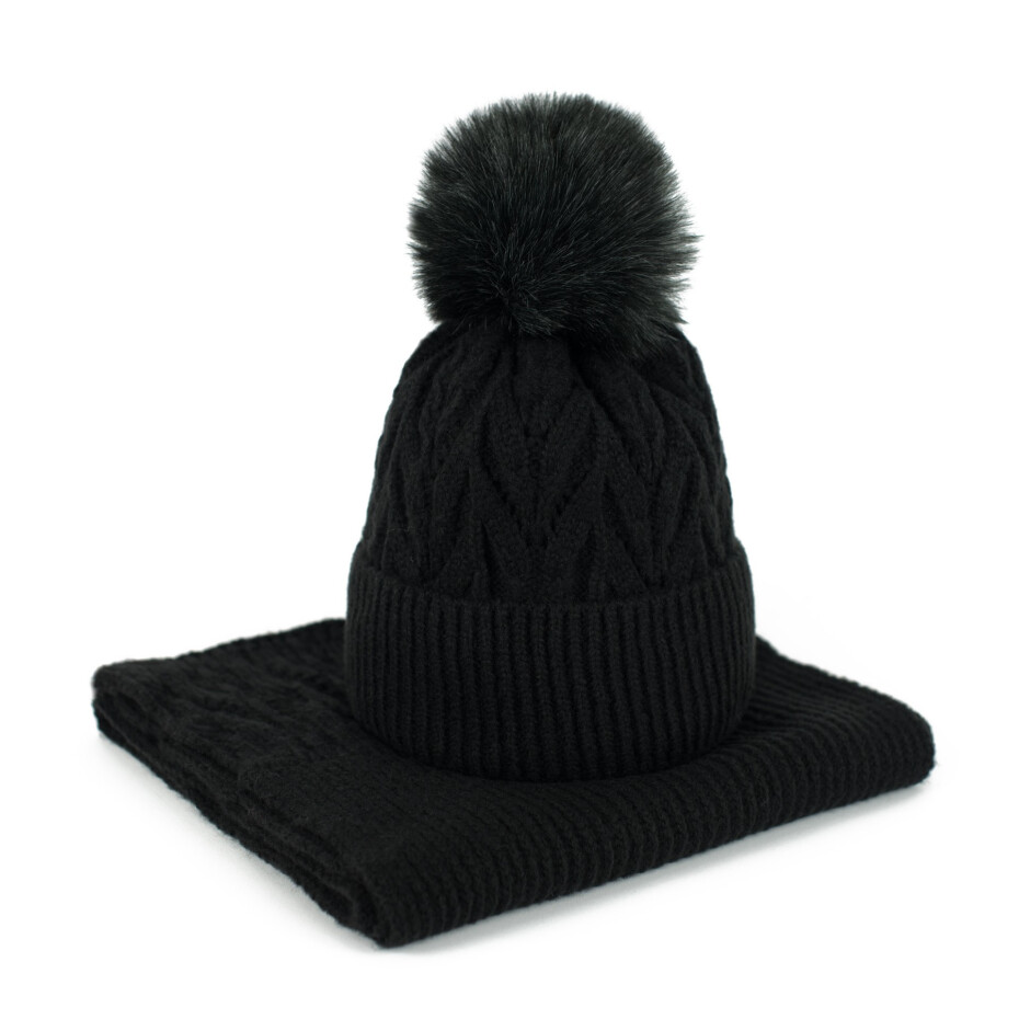 Čepice a šála Art Of Polo cz21800 Black OS - main (0)