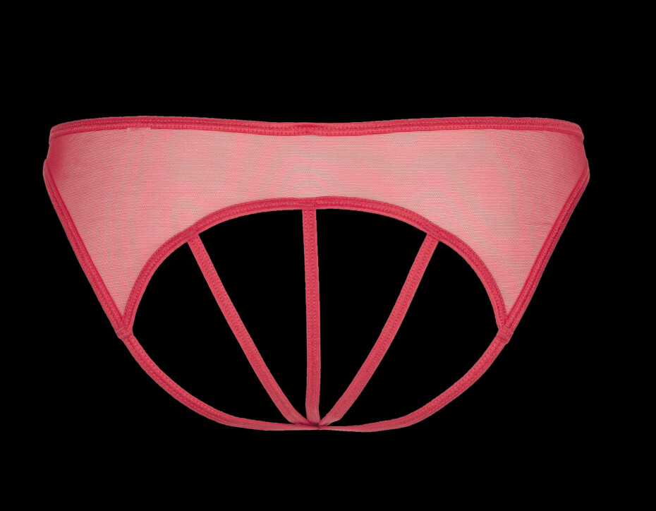 Tanga Plus Size V-8748 červená - Axami XXL - main (1)
