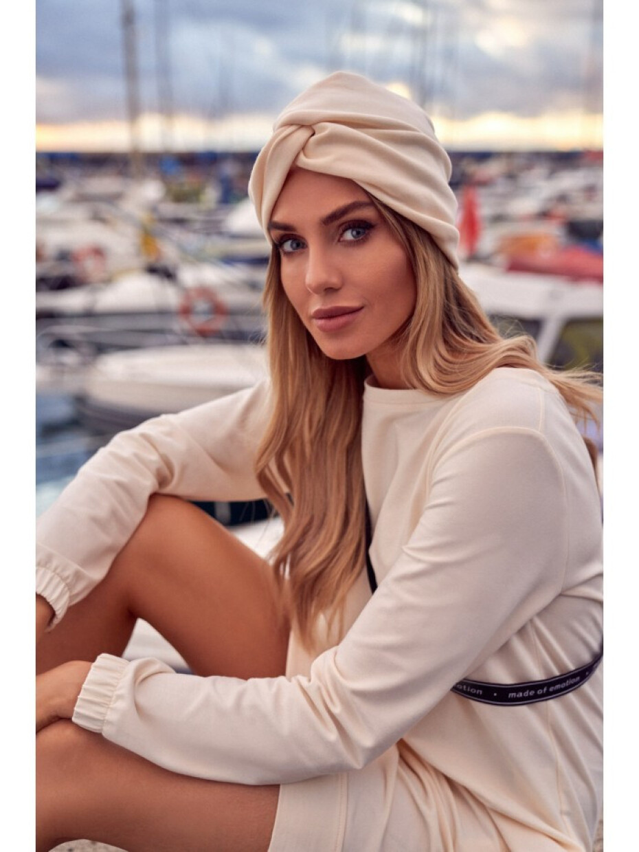 M601 Turban - krémový EU UNI - main (1)