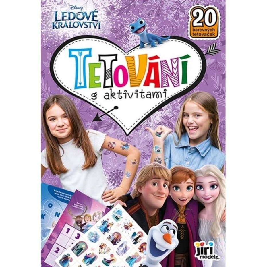 Tetování s aktivitami Ledové království - main (0)