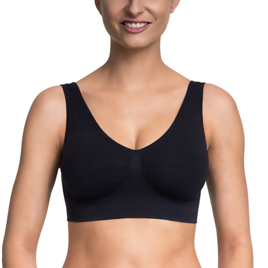 Dámská podprsenka bez kostic sportovního typu EASY BRA - BELLINDA - černá XL - main (3)