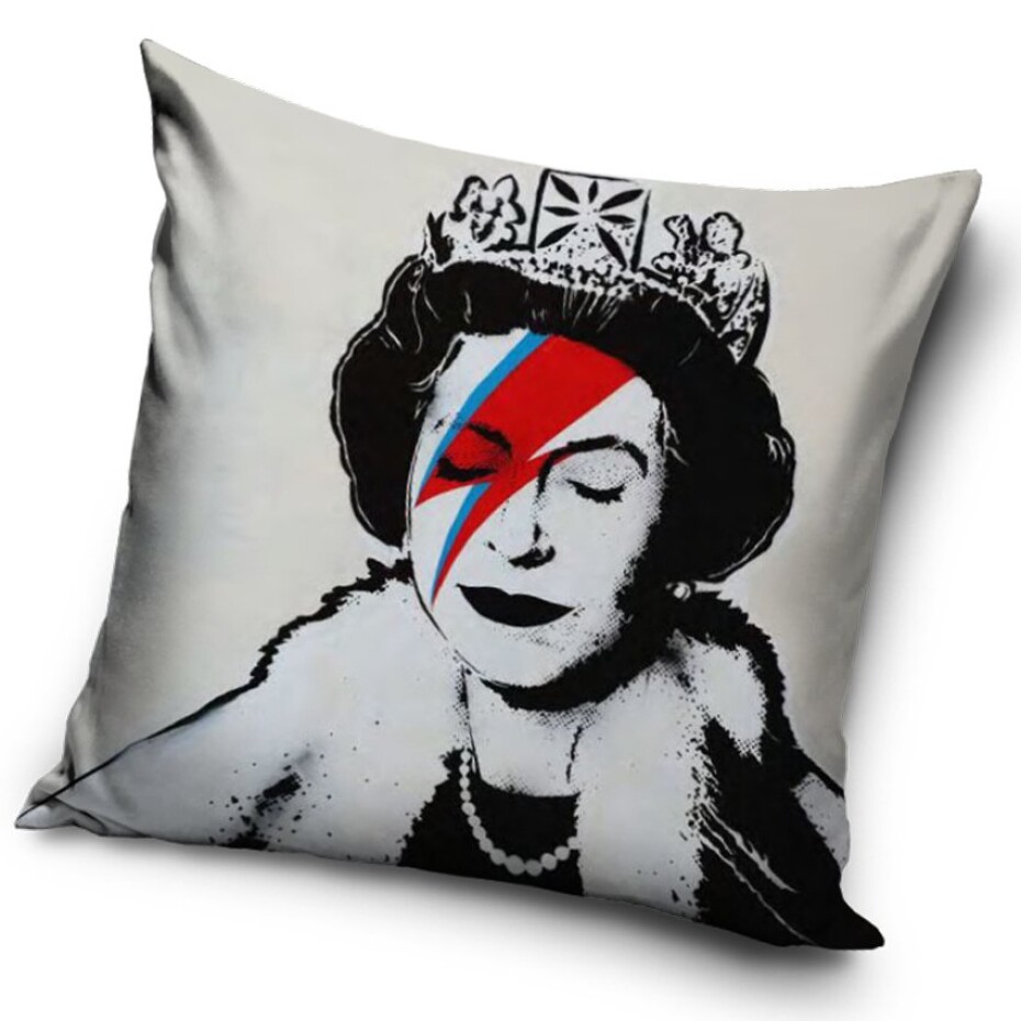 Povlak na polštářek Banksy Queen Ziggy - main (0)