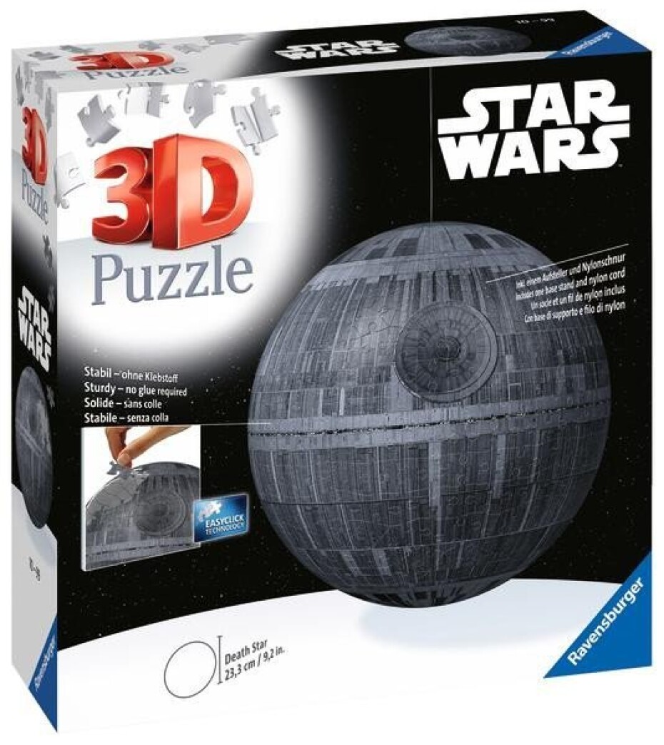3D Puzzle-Ball: Star Wars Hvězda smrti 540 dílků - main (0)
