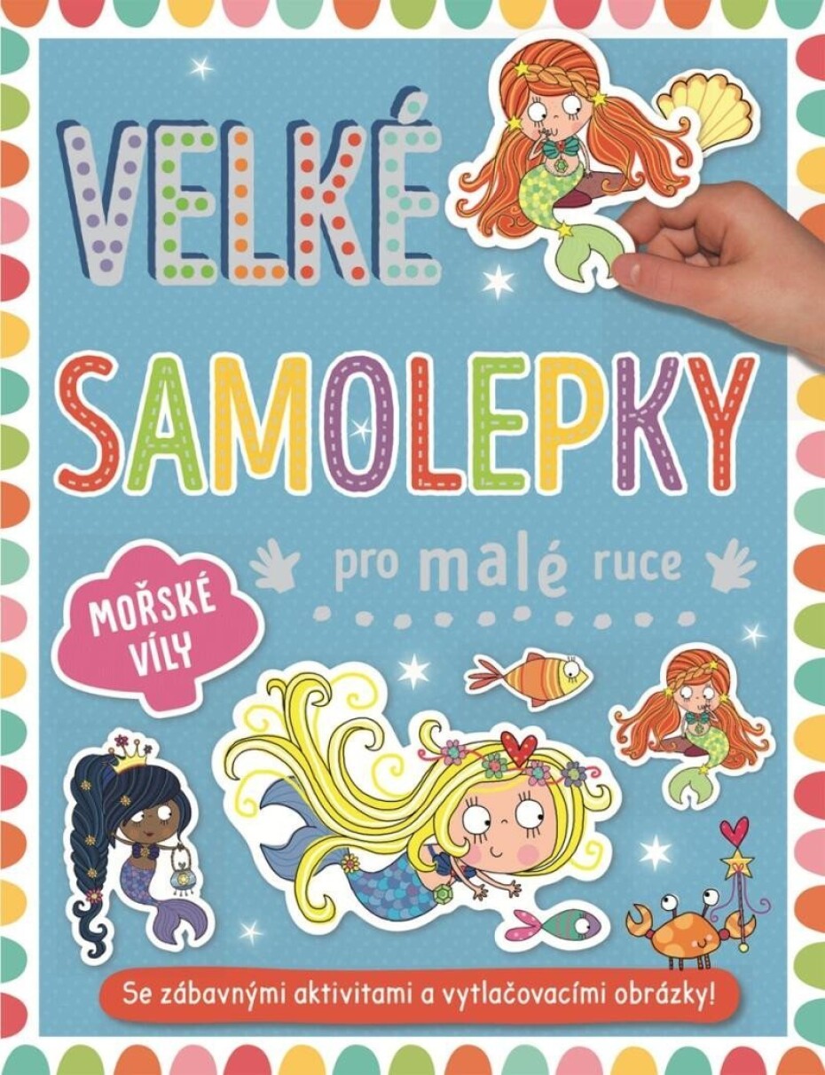 Velké samolepky pro malé ruce Mořské víly - main (0)