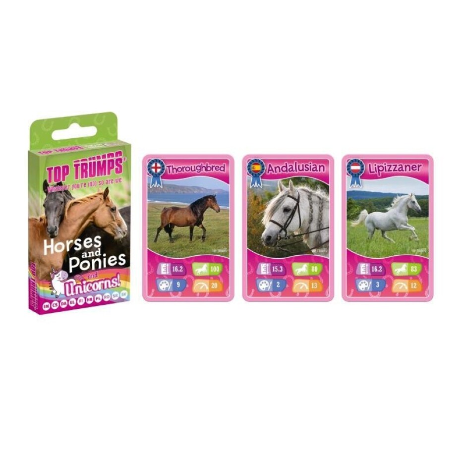 Top Trumps: Koně &amp; Poníci - Černý Petr (karetní hra) - main (0)