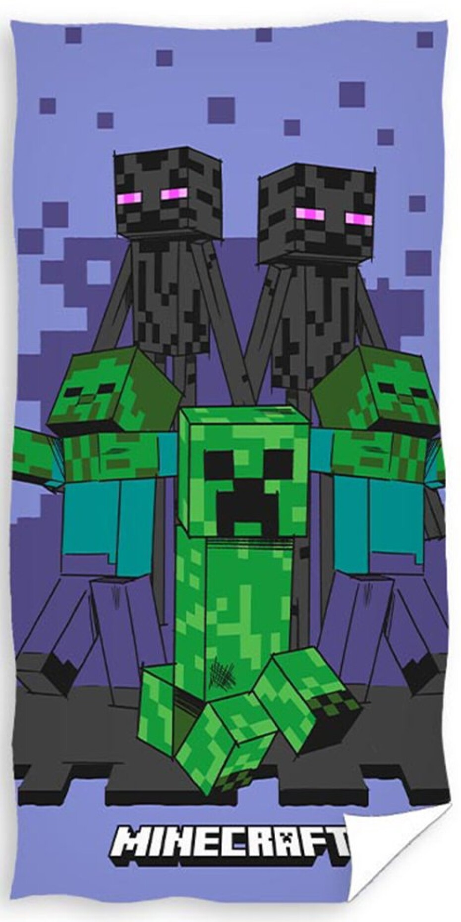 Dětská osuška Minecraft Enderman Monster - main (0)