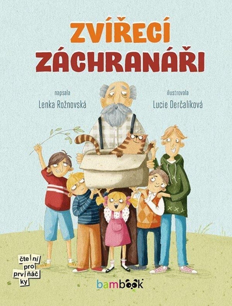Zvířecí záchranáři - Čtení pro prvňáčky - Lenka Rožnovská - main (0)