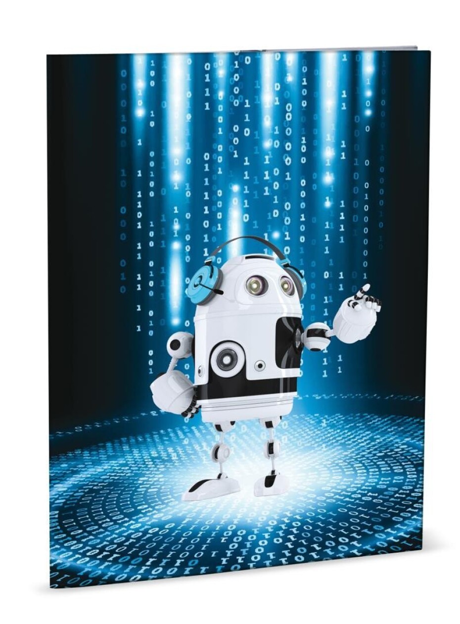 Desky na abecedu Funny Robots - main (0)