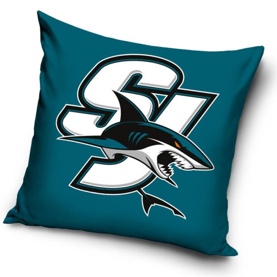 Polštářek NHL San Jose Sharks SJ Blue - main (0)