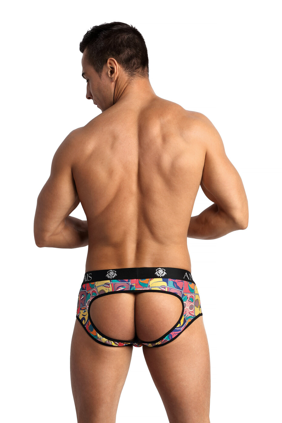 Pánské boxerky otevřené Comics jock bikini - Anais originál S - main (0)