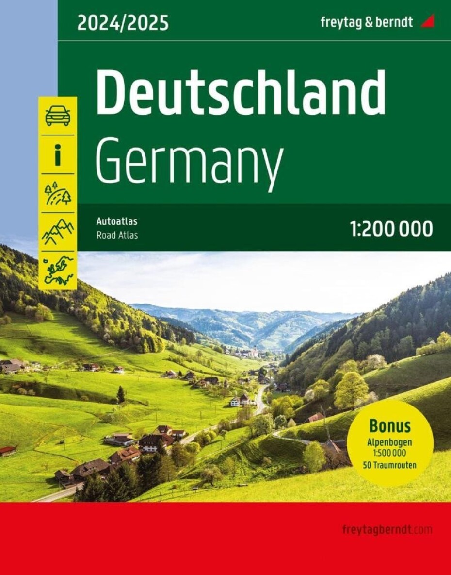 Německo 1:200 000 / autoatlas, 1.  vydání - main (0)