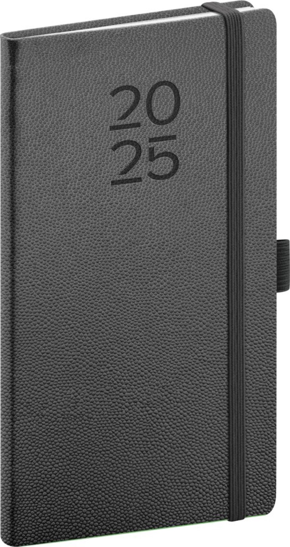 Diář 2025: Vellum - černý, kapesní, 9 × 15,5 cm - main (0)