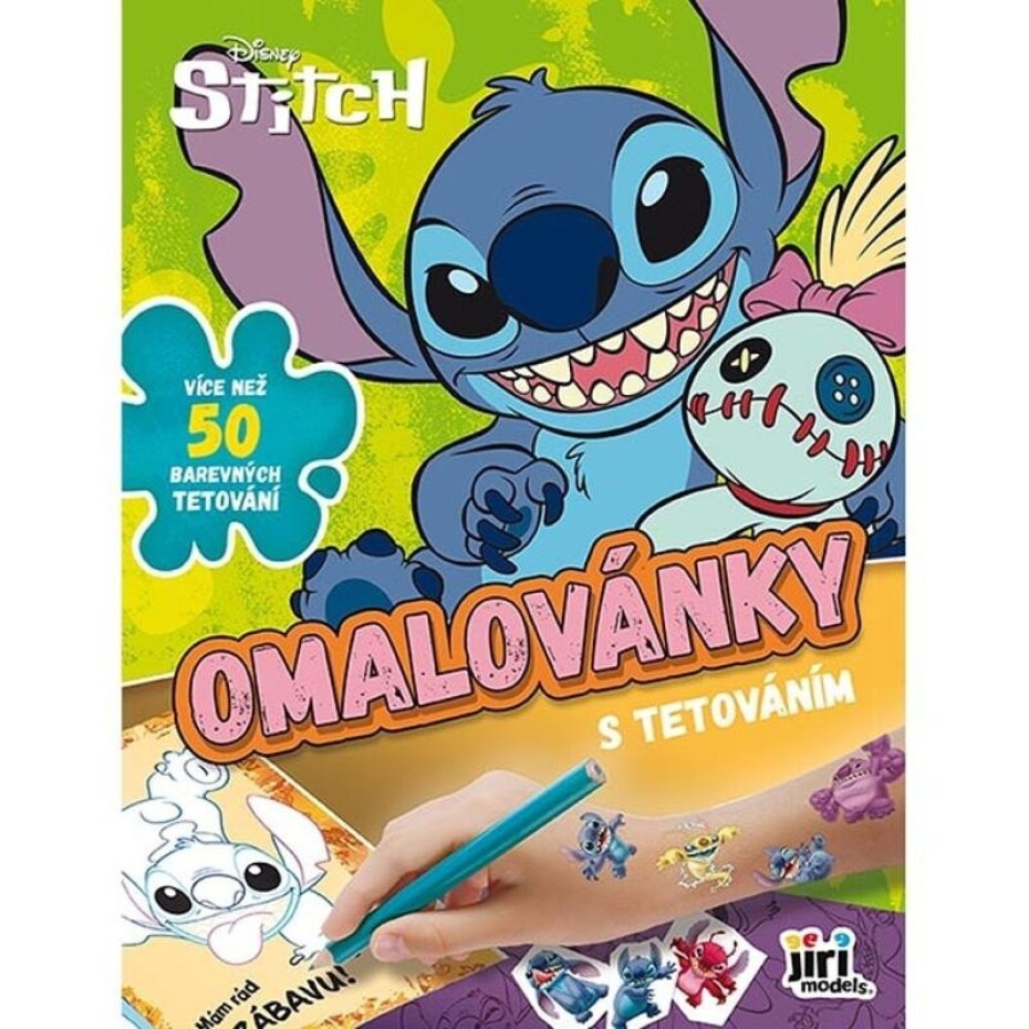 Omalovánky s tetováním Lilo &amp; Stitch - main (0)