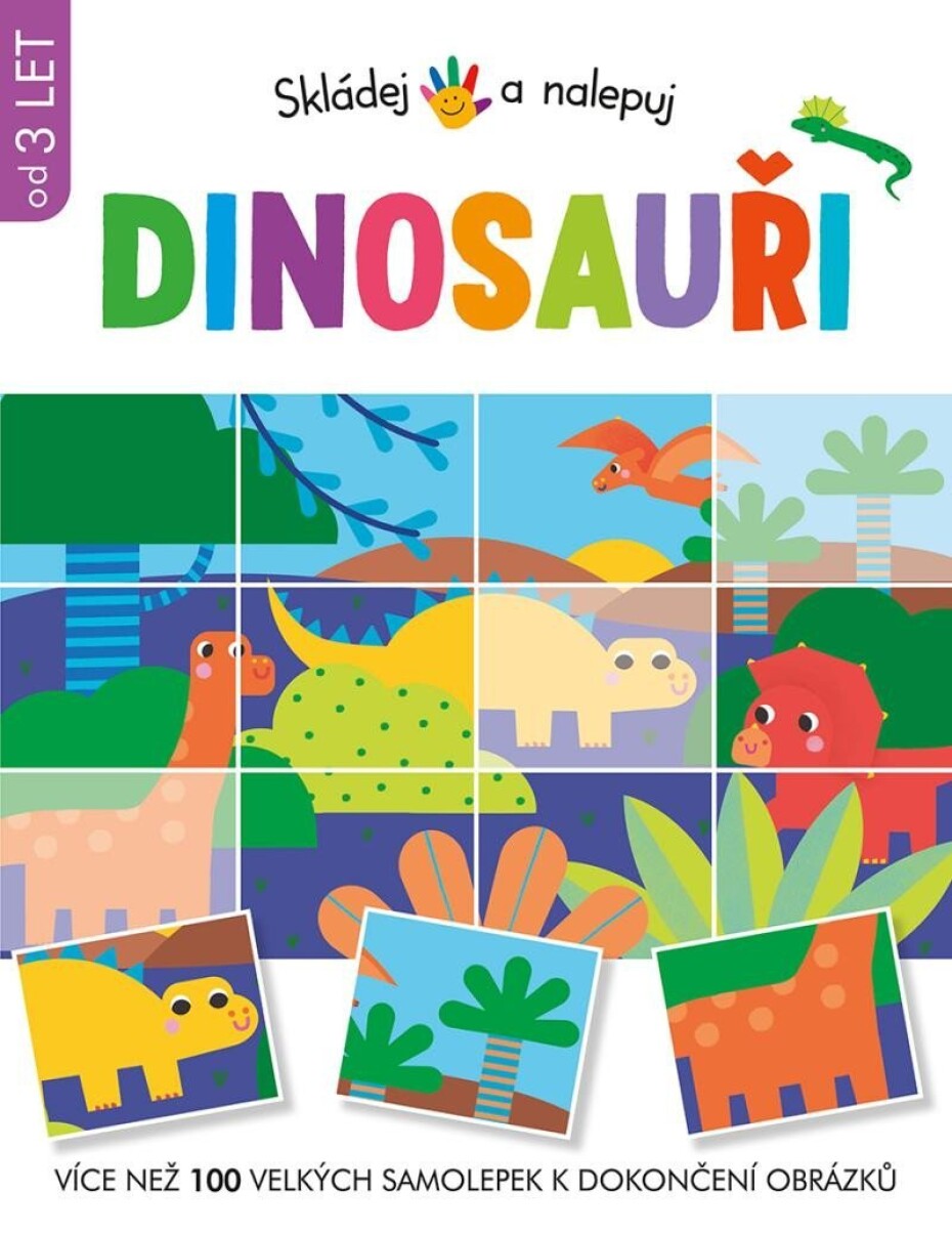 Skládej a nalepuj Dinosauři - Toni Stemp - main (0)