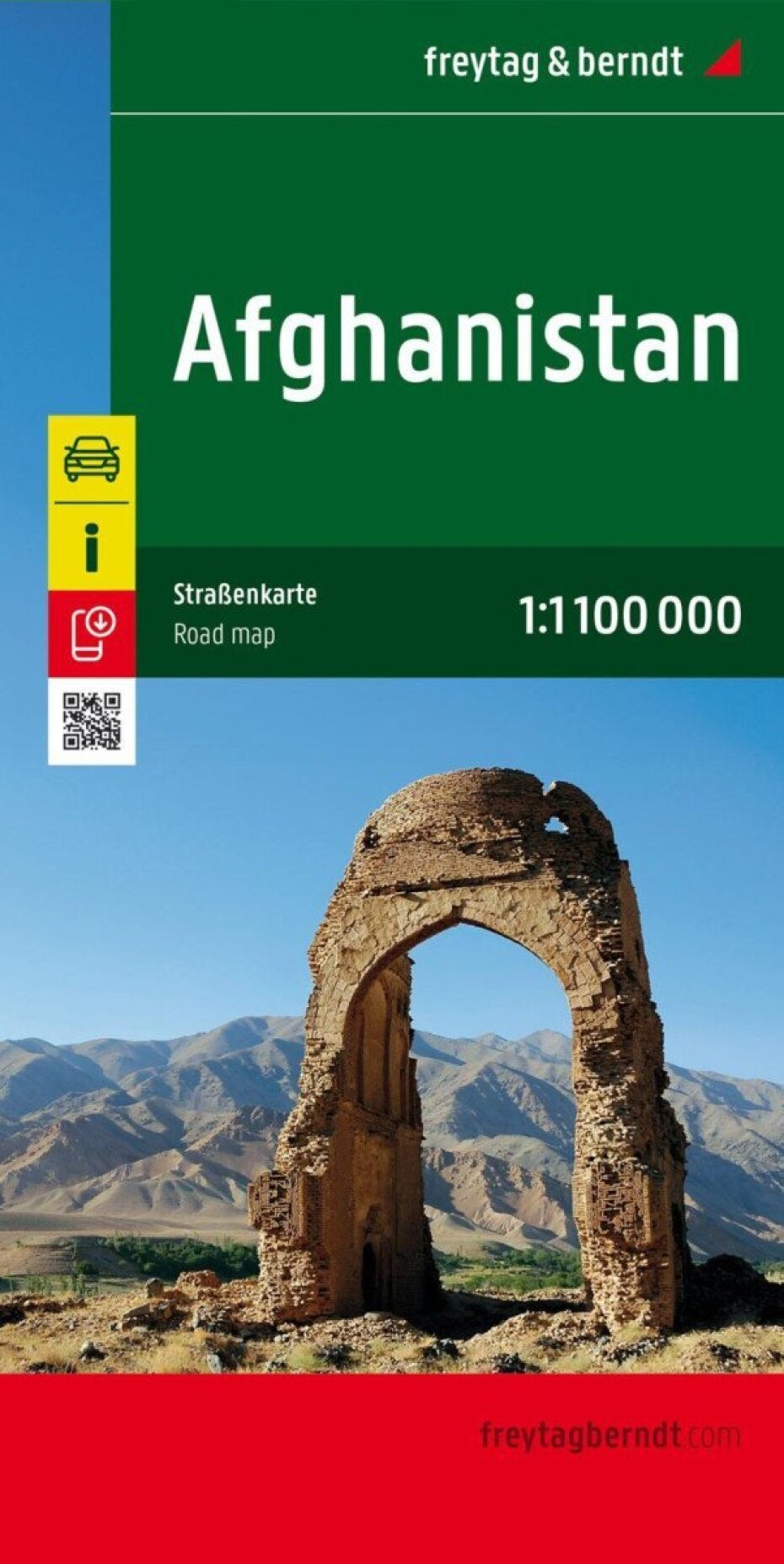 Afghánistán 1:1 100 000 / cestovní mapa - main (0)