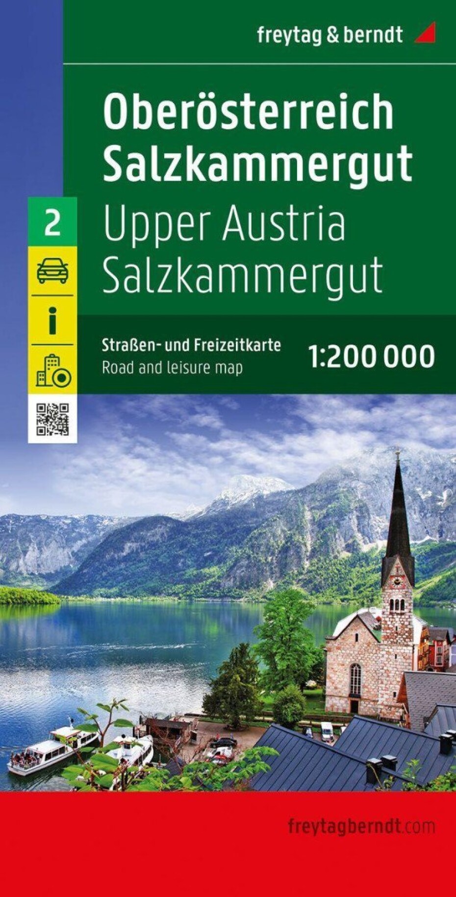 Horní Rakousko-Salzkammergut 1:200 000 / automapa - main (0)