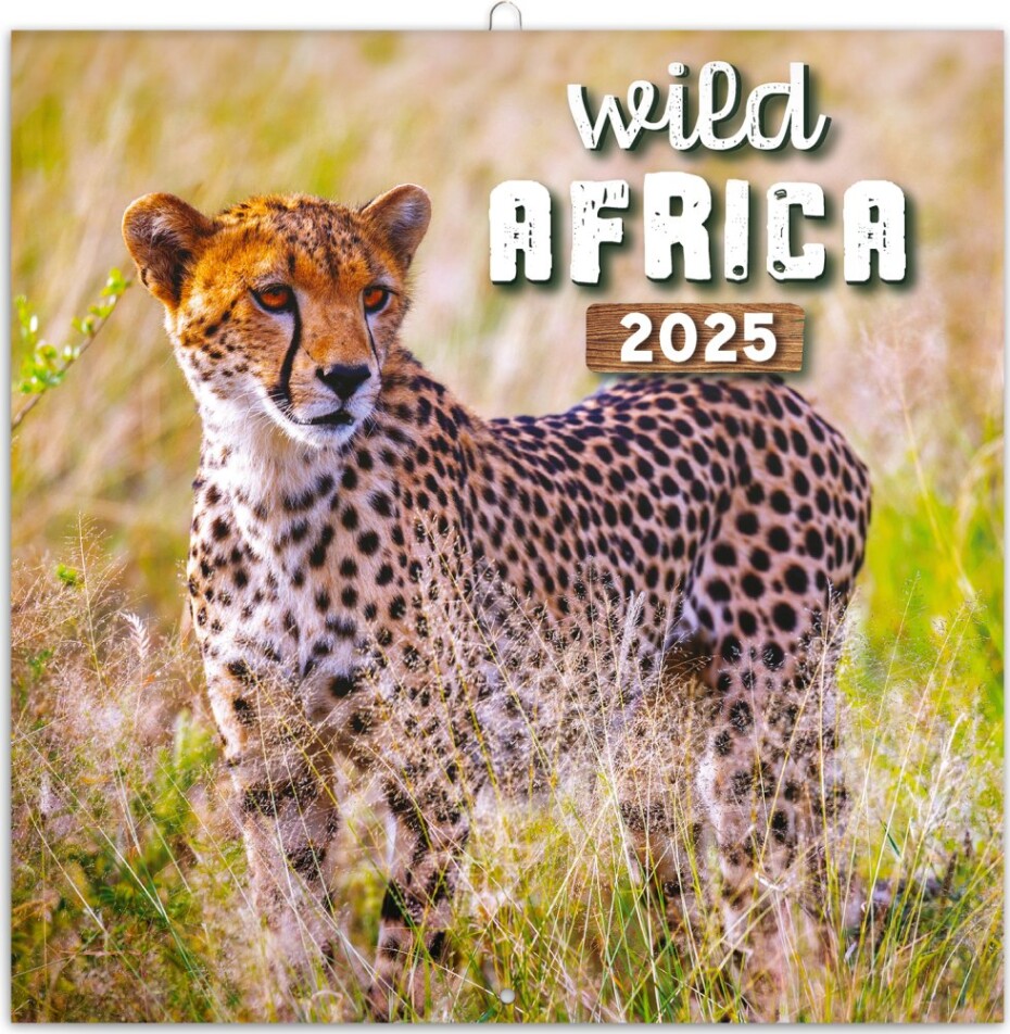 Kalendář 2025 poznámkový: Divoká Afrika, 30 × 30 cm - main (0)