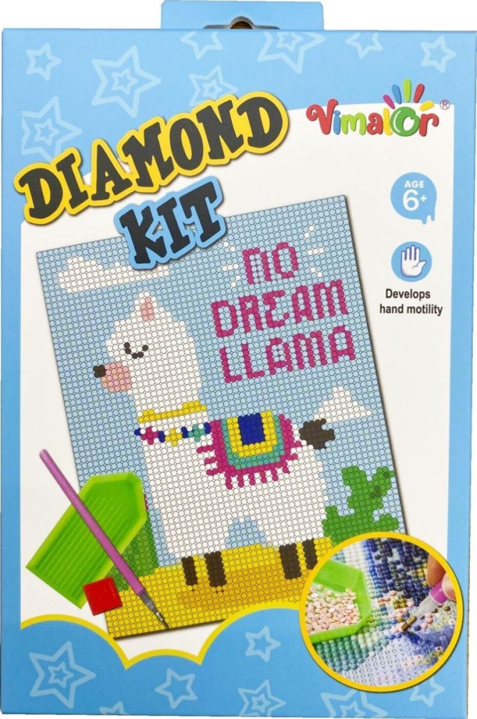 Diamantové malování - Lama - main (0)