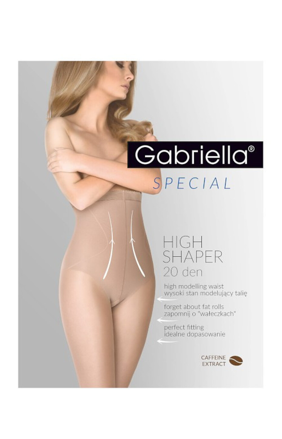 Dámské punčochové kalhoty Gabriella Hihg Shaper 718 20 den 5-XL nero/černá 5-XL - main (3)