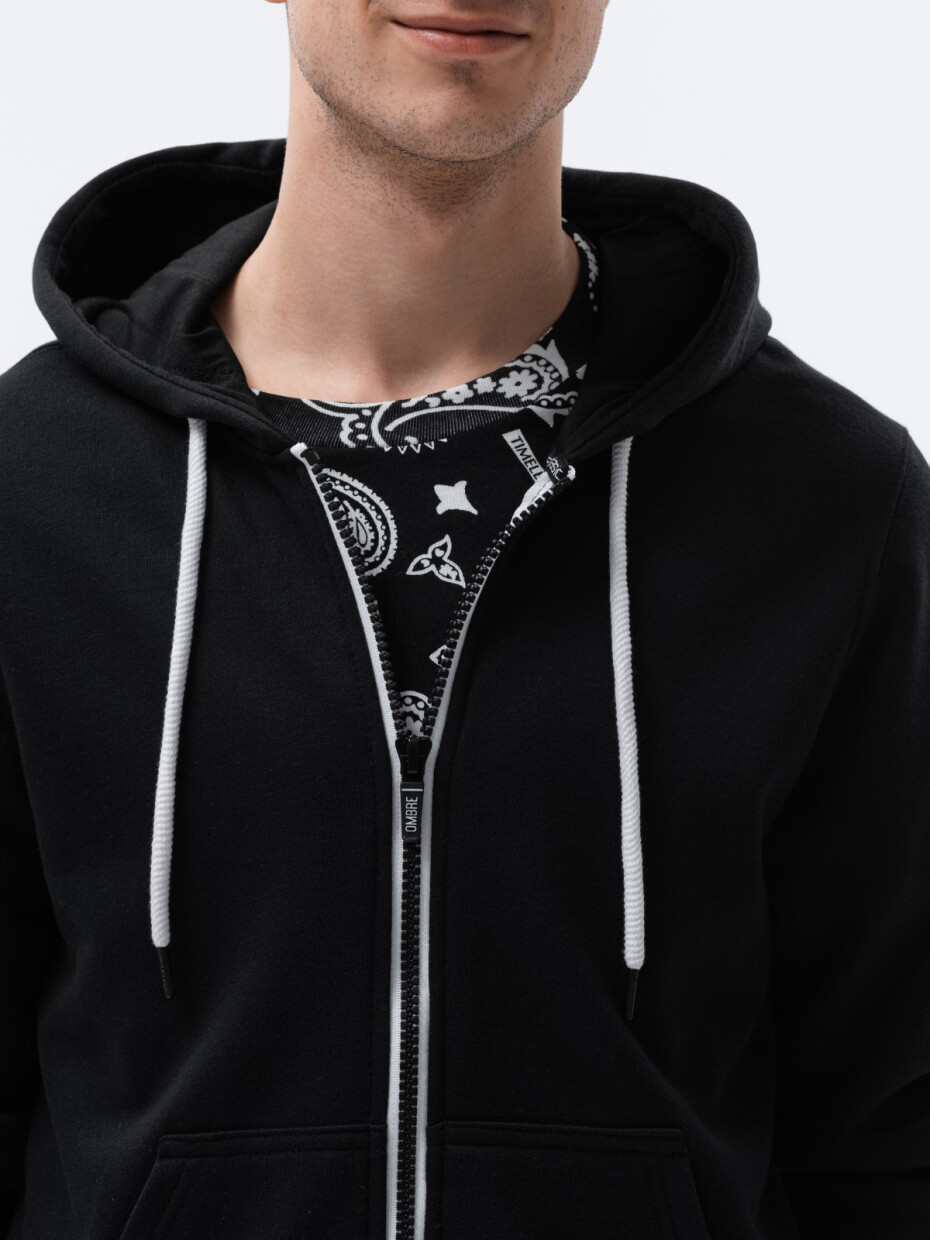 Ombre mikina B977-1 Black S - main (2)