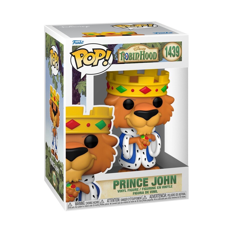 Funko POP Disney: RH- Prince John - main (0)