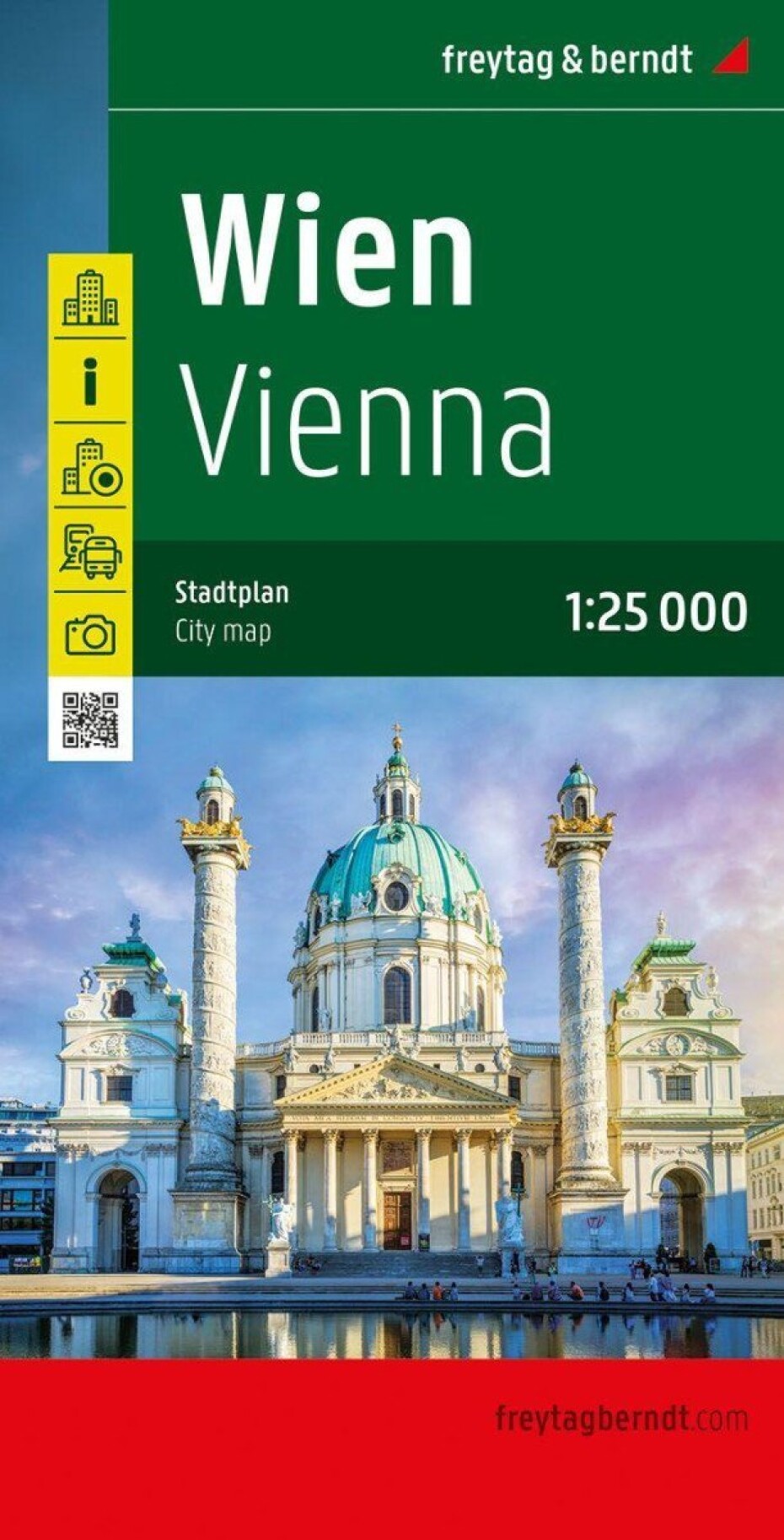 Vídeň 1:25 000 / mapa města - main (0)