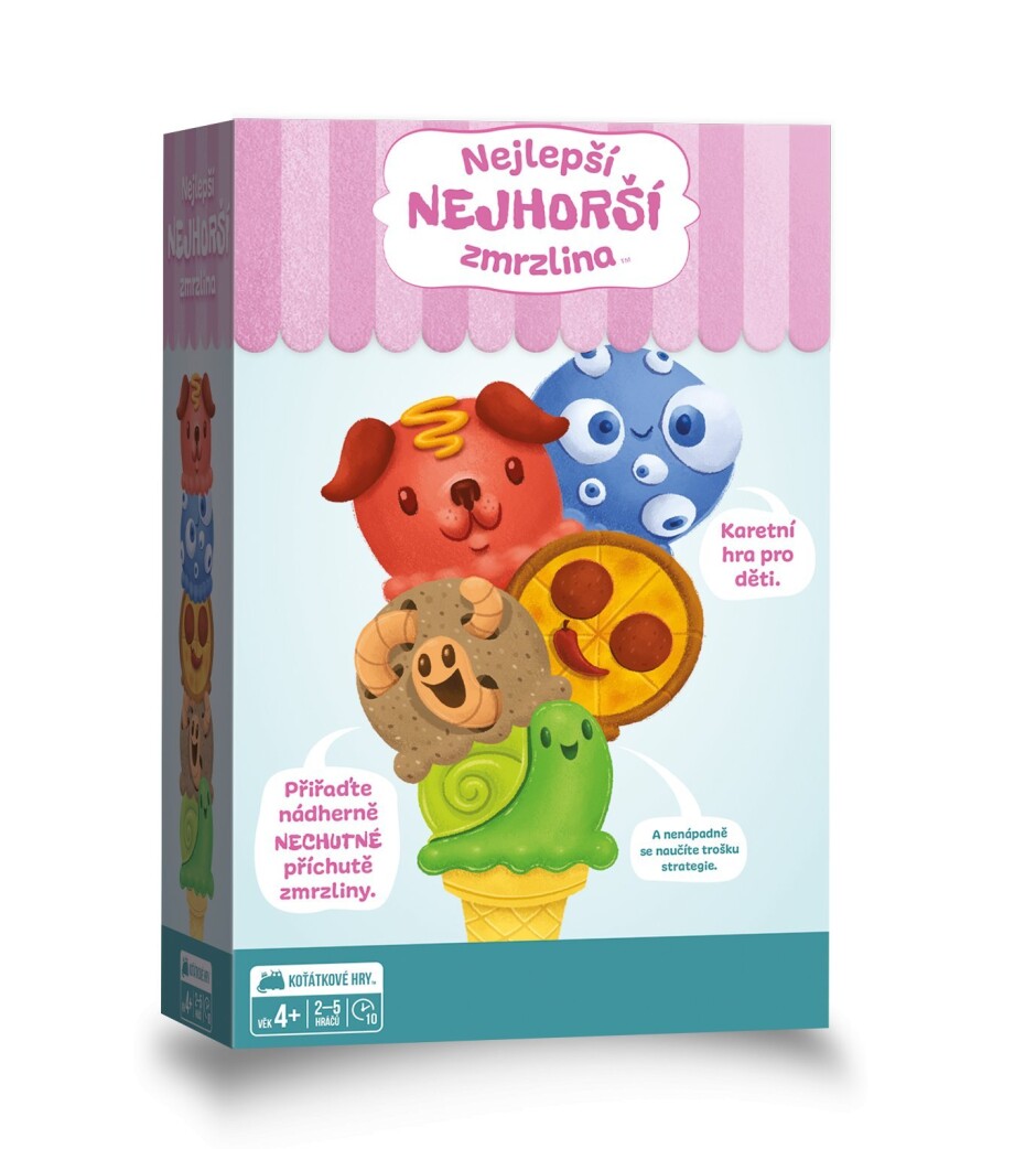 Nejlepší nejhorší zmrzlina - karetní hra - main (0)