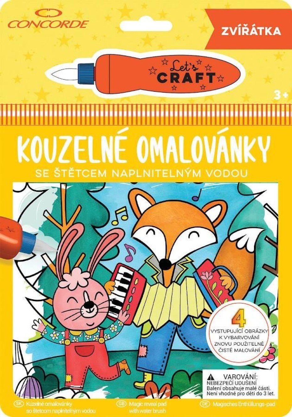 Concorde Kouzelné omalovánky - Zvířátka - main (0)