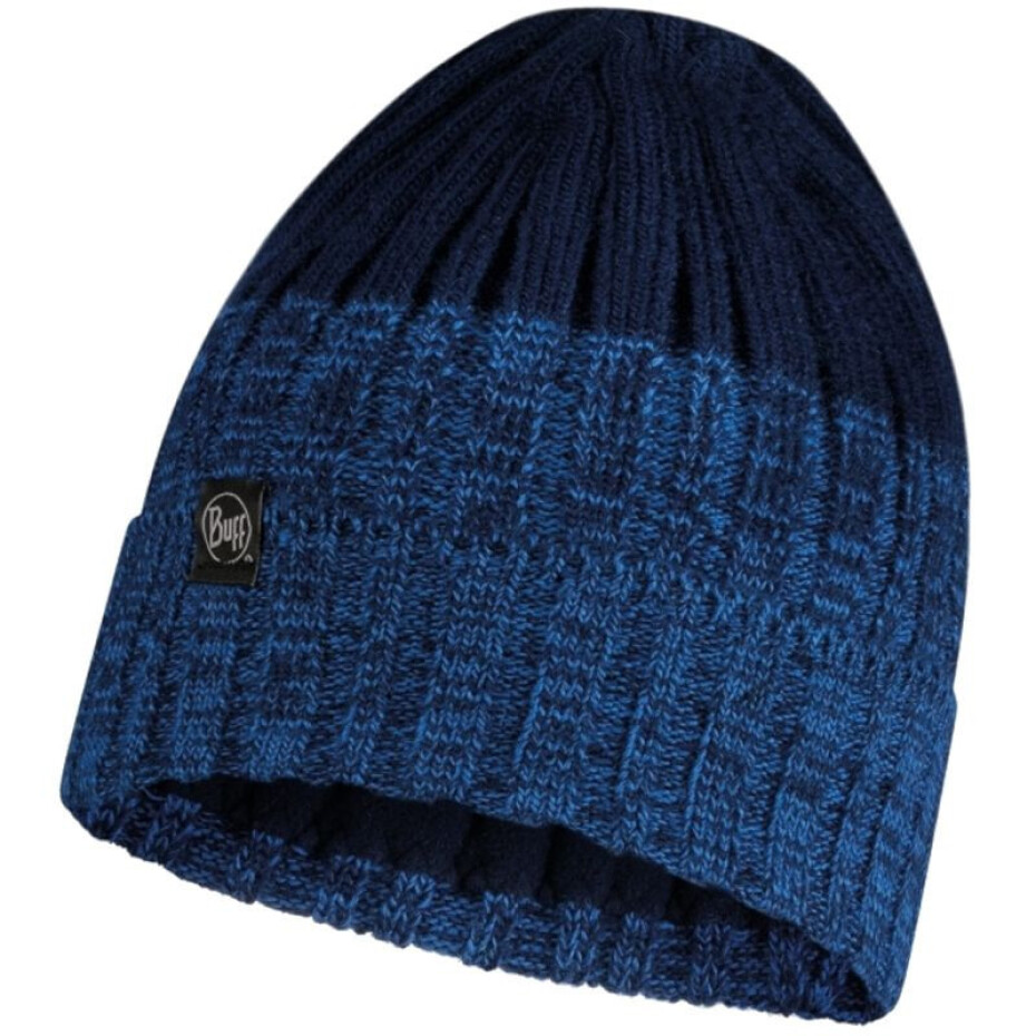 Unisex pletená fleecová čepice Igor 1208507791000 tm. modrá - Buff one size - main (2)