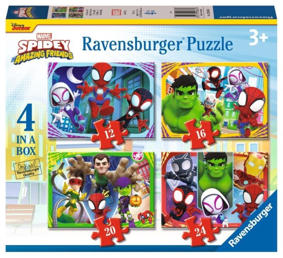 Puzzle Spidey a jeho úžasní přátelé 4v1 - main (0)