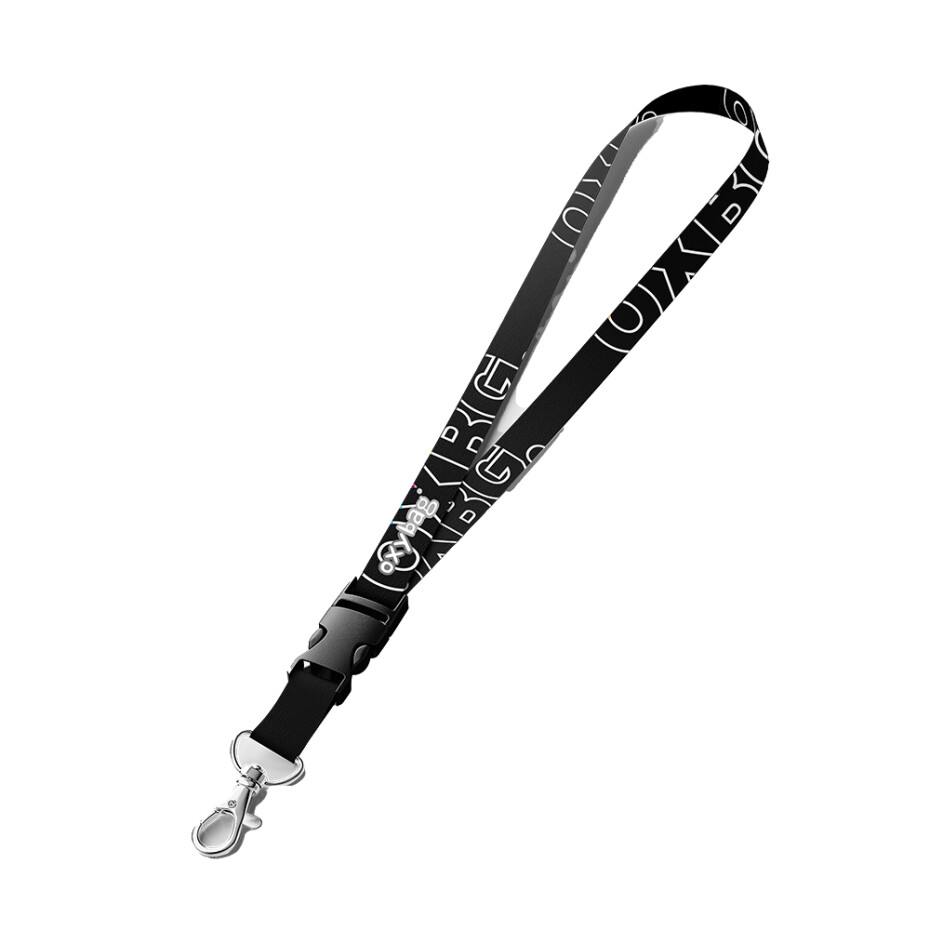Klíčenka s karabinkou Oxy - OXBG White - main (0)