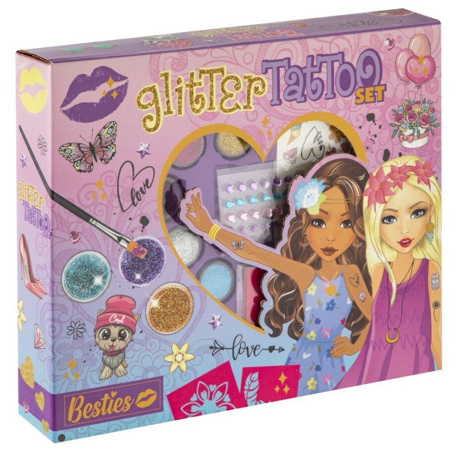 Sada Třpytivého tetování - Besties - Craft Creative - main (0)