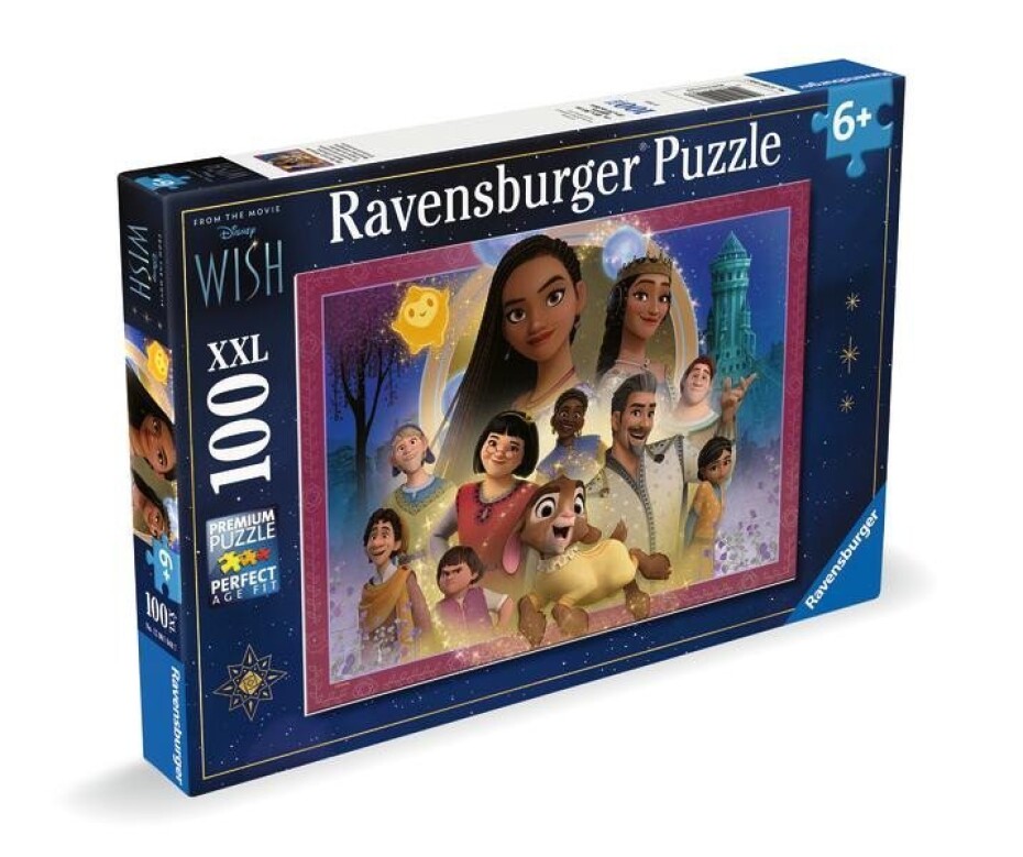 Puzzle Disney Přání: Oblíbení hrdinové 100 dílků - main (0)