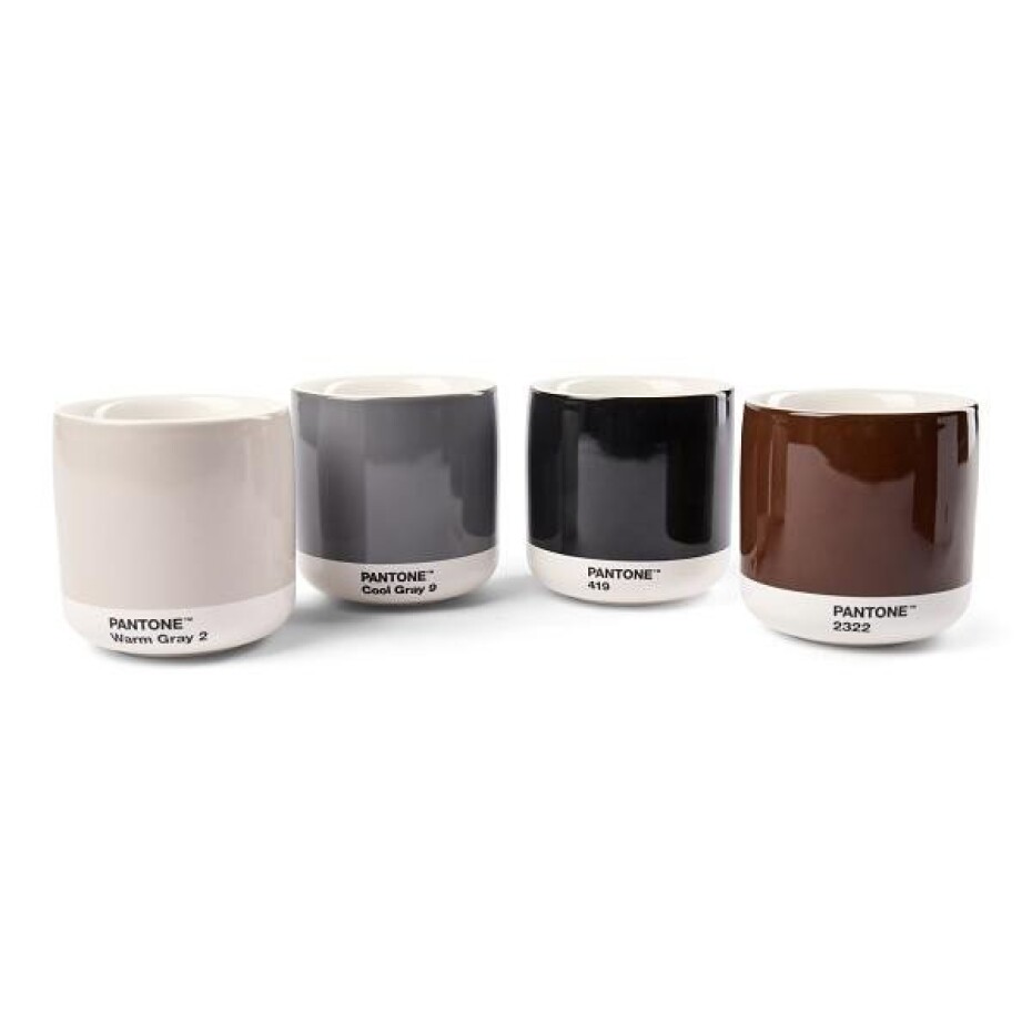 Pantone Latte Termohrnek - Warm Gray, Cool Gray, Brown, Black (set 4 ks) - main (0)