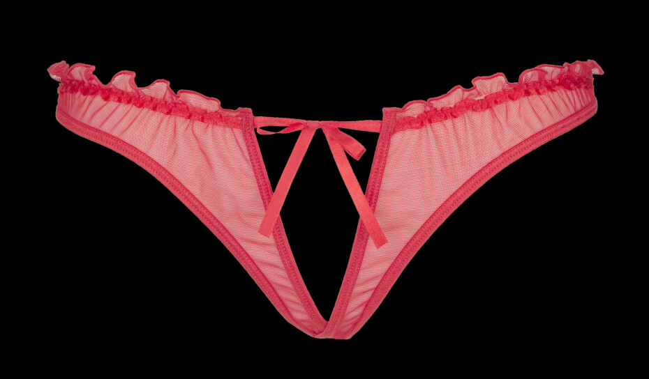 Tanga Plus Size V-8748 červená - Axami XXL - main (3)
