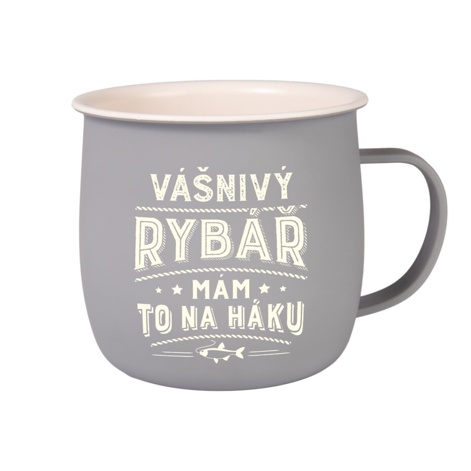 Outdoorový hrnek - Vášnivý rybář - Albi - main (0)
