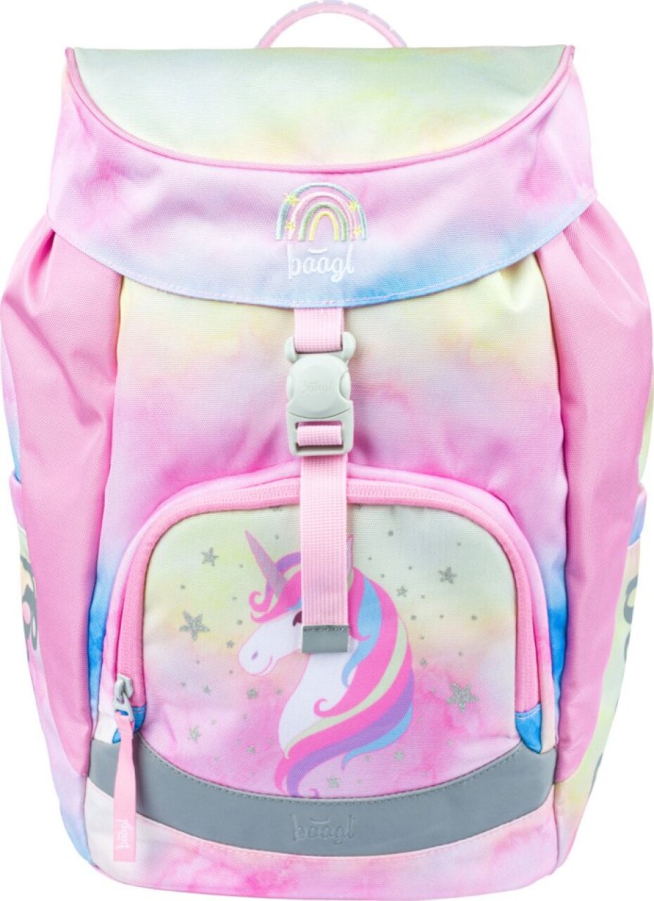BAAGL Školní batoh Airy Rainbow Unicorn - main (0)
