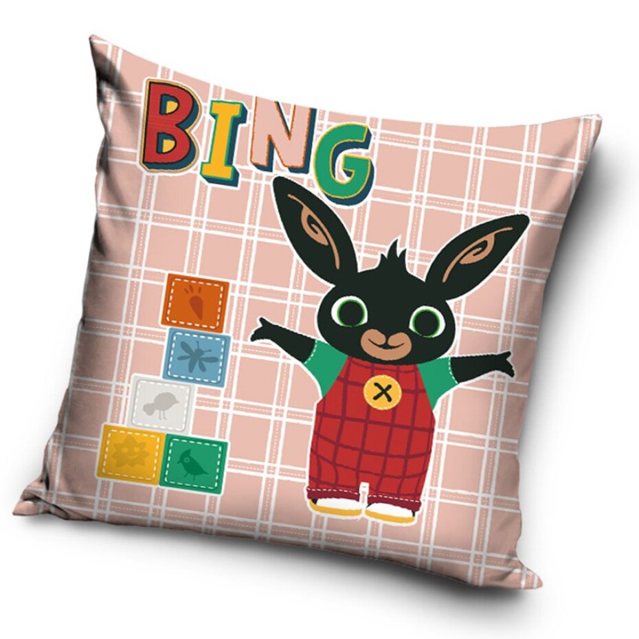 Dětský polštářek Zajíček Bing a Kostičky - main (0)