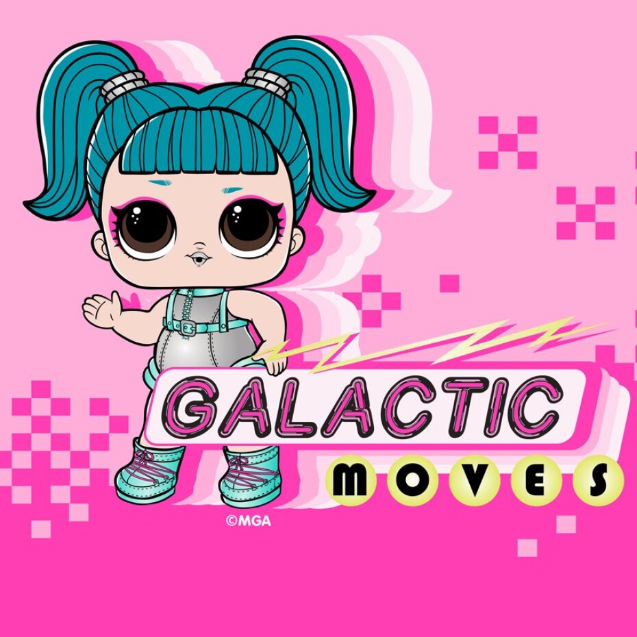 Magický ručníček L.O.L. Galactic Moves 30x30 cm Zvolte balení po: 1 ks - main (0)