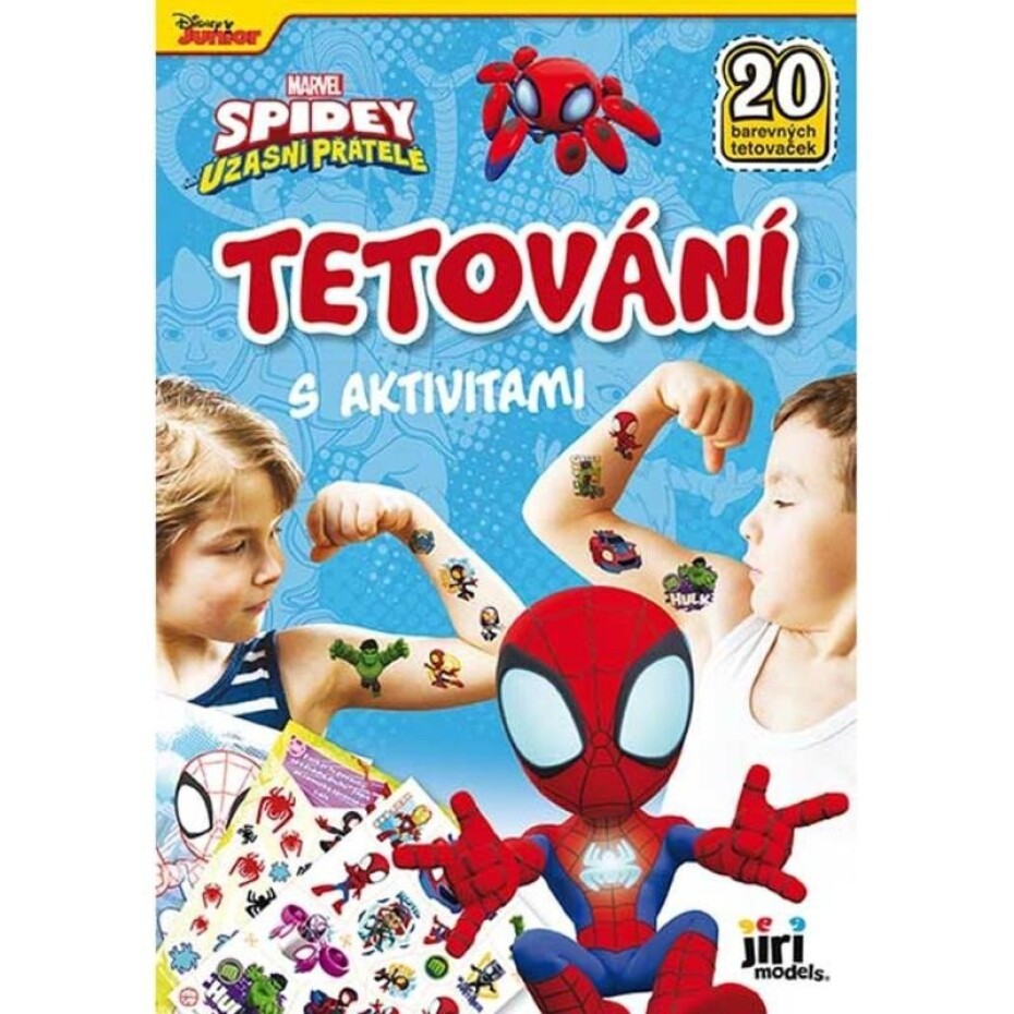 Tetování s aktivitami Spidey - main (0)