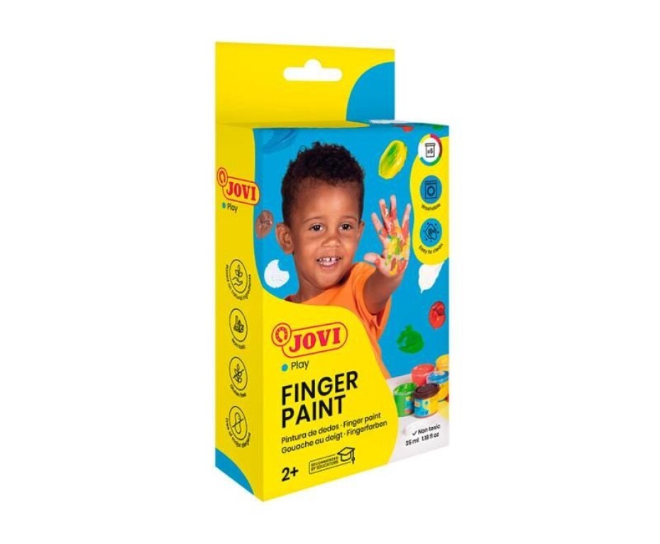JOVI Prstové barvy - 6 x 35 ml - main (0)