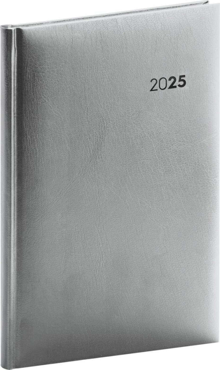 Diář 2025: Balacron - stříbrný, týdenní, 15 × 21 cm - main (0)