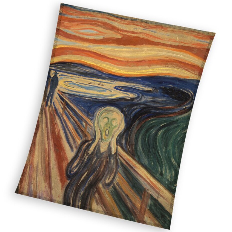 Deka Edvard Munch Výkřik 150x200 cm - main (0)