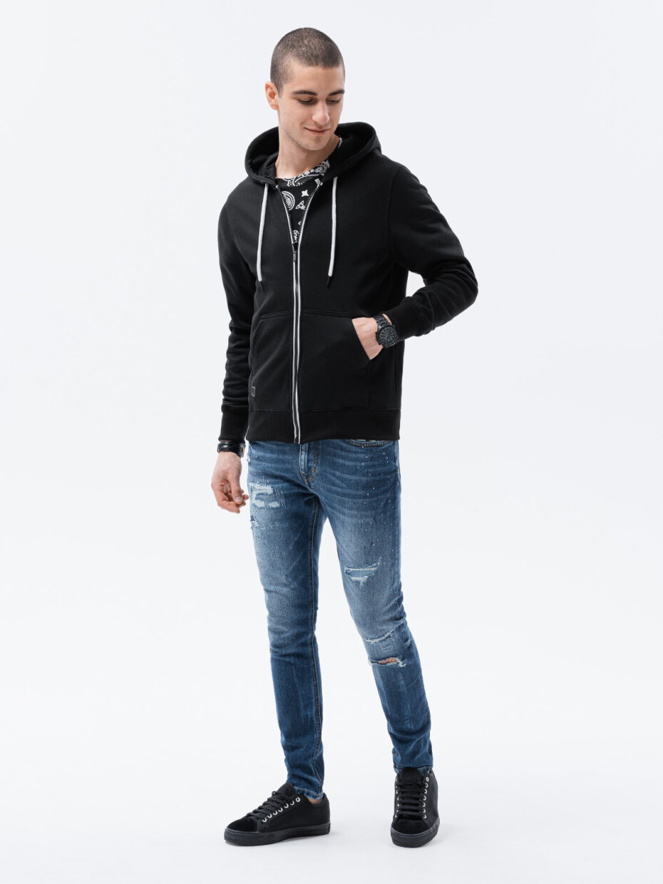 Ombre mikina B977-1 Black S - main (4)