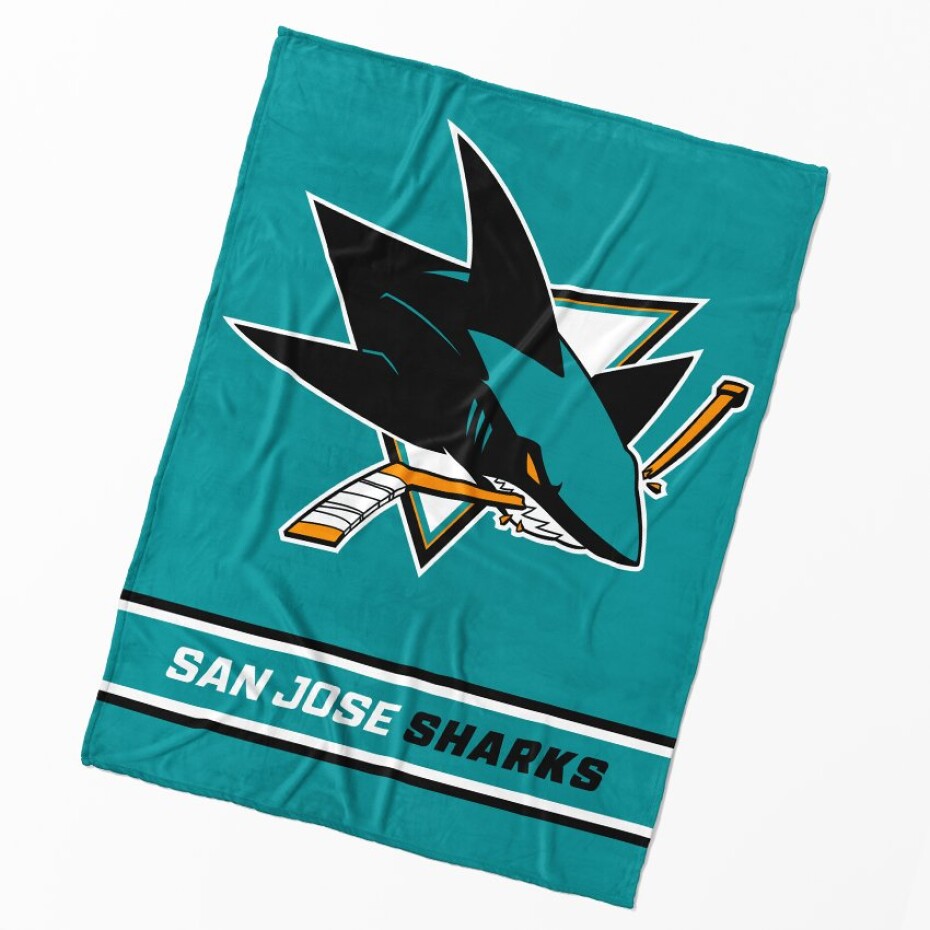 Deka NHL San Jose Sharks Essential 150x200 cm - main (0)